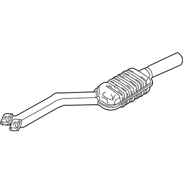 BMW 18107504978 Front Silencer