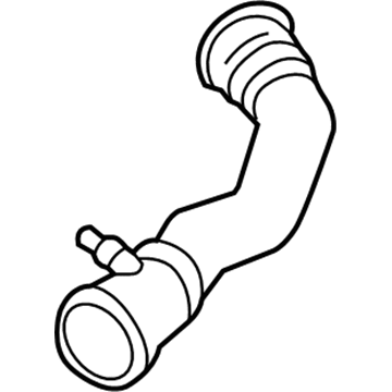 BMW X3 Radiator Hose - 17127646155