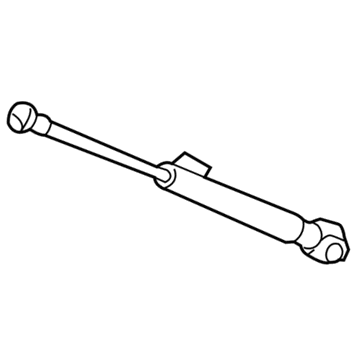 BMW 54347019809 Hydraulic Cylinder, Tensioning Rod Left