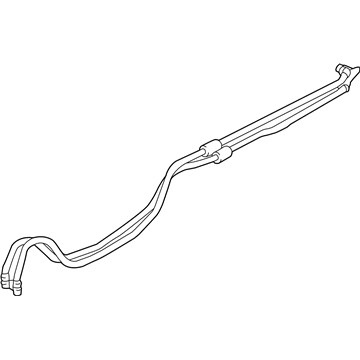 BMW 17227628062 Transmission Oil Cooler Line