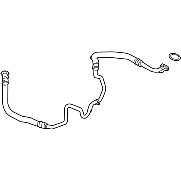 2014 BMW 640i xDrive Gran Coupe Oil Cooler Hose - 17227636941