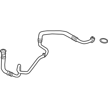 BMW 535i xDrive Oil Cooler Hose - 17227594949