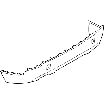 BMW 51127345038 Trim Panel, Bumper, Rear, Bottom