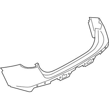 BMW 51127345036 Panel, Bumper, Primed, Rear