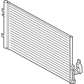 BMW A/C Condenser - 64539216143