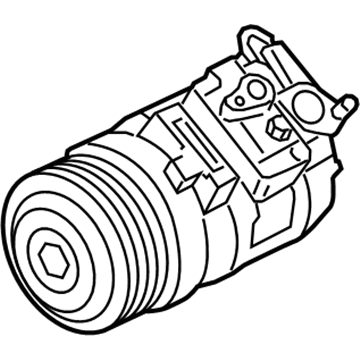 2013 BMW X3 A/C Compressor - 64529396723