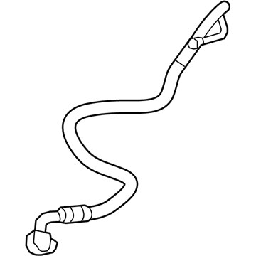 2012 BMW X3 A/C Hose - 64539228238