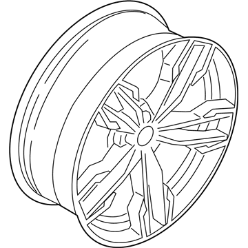 BMW X3 M Alloy Wheels - 36118060041