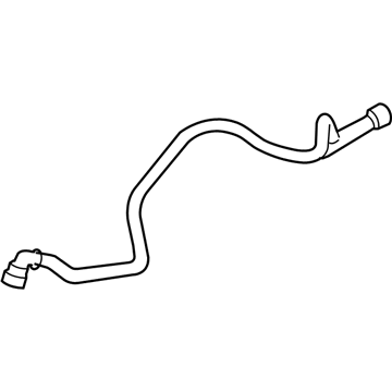 2011 BMW 335i xDrive PCV Valve Hose - 16137170661