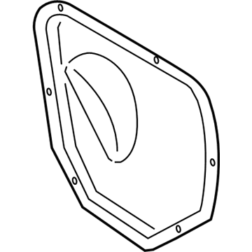 BMW 41007294290 Cover, Side Section, Right