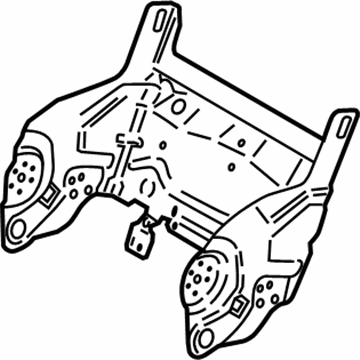 BMW 52207360911 ARMREST BRACKET