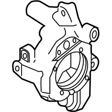 BMW 650i Spindle - 33326763120