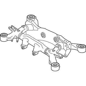 BMW 750Li Axle Beam - 33316779789