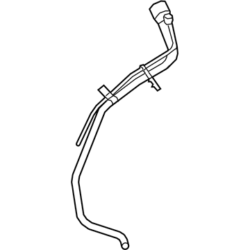 BMW X6 Fuel Tank Filler Neck - 16117439930