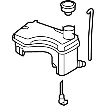 2005 BMW M3 Coolant Reservoir - 17112283344