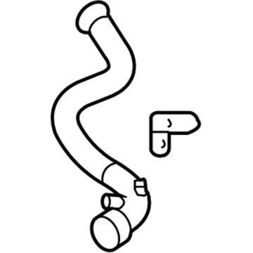 2005 BMW M3 Radiator Hose - 11537830716