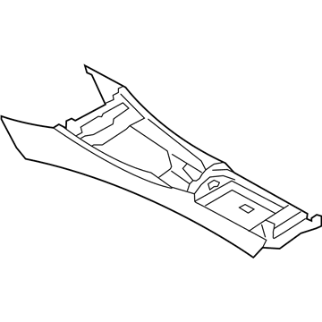 BMW Z4 Center Console Base - 51169181374