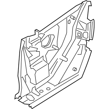 BMW 51427323769 Shroud Panel, Rear Left