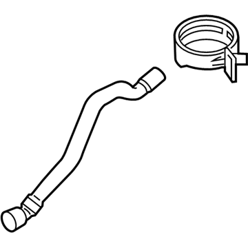 BMW 435i Cooling Hose - 17127627104