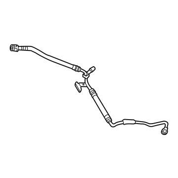 BMW 528i Power Steering Hose - 32416774465