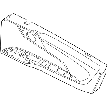 BMW 51417407665 Door Trim Panel Left