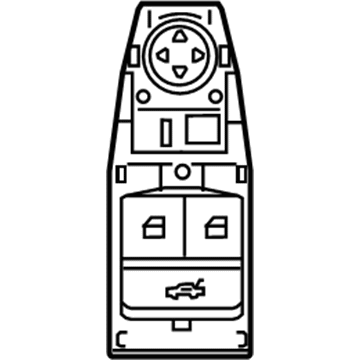 BMW i8 Window Switch - 61319306903