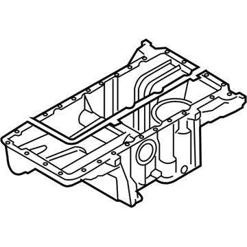 2006 BMW X5 Oil Pan - 11137539009