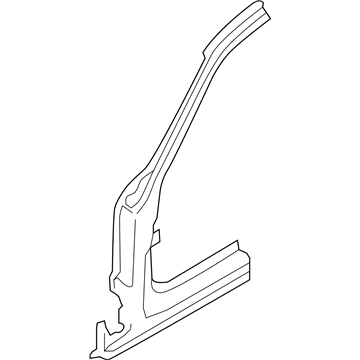 BMW 41002993125 Column A Exterior, Left