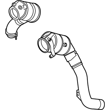 BMW 18327847986 Exchange Catalytic Converter Close To Engine