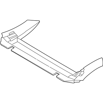 BMW 51712496714 Air Duct Front Bottom