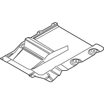 BMW 51773413832 Underside Panelling With Air Shaft