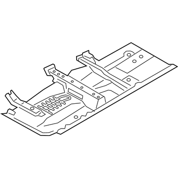 BMW 330i xDrive Floor Pan - 41007487120