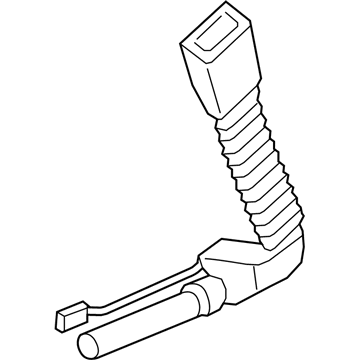 BMW 72117328841 Lower Belt With Left Belt Tensioner