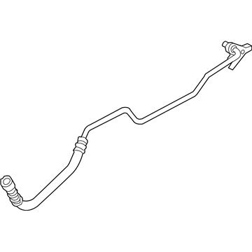 BMW 335d Oil Cooler Hose - 17228509709