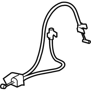 BMW Z4 Door Latch Cable - 51247197488