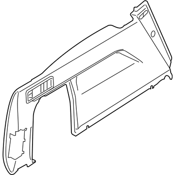 BMW 51477951048 RIGHT TRUNK TRIM