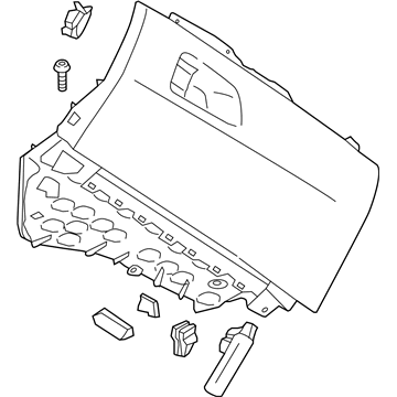 BMW 51169232970 Glove Box