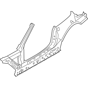 BMW 41008499097 SIDE FRAME, EXTERIOR, LEFT