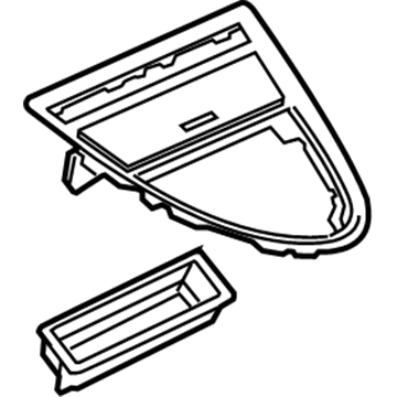 BMW 51169171638 Decorating Panel For Centre Console