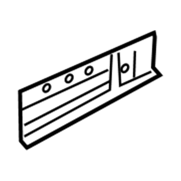 BMW 41117276193 Closing Plate, Longitudinal Member, Left