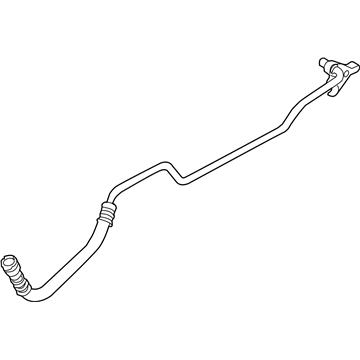 BMW Z4 Oil Cooler Hose - 17227585926