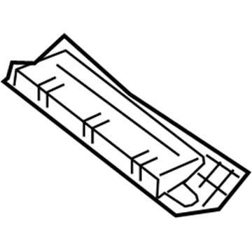 BMW 72129181129 Knee Pad Airbag Module, On Driver'S Side