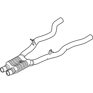 BMW 840i xDrive Muffler - 18309488150