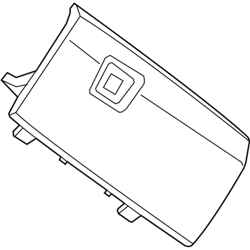 BMW 51169273496 Glove Box Lid