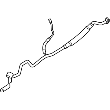 BMW 650i xDrive A/C Liquid Line Hoses - 64539201933