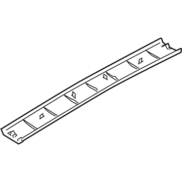 BMW 51497077946 Interior Upper Trunk Lid Trim Panel