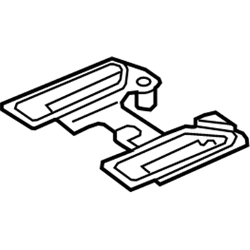 BMW 51169206796 Adapter Plate, Air Duct