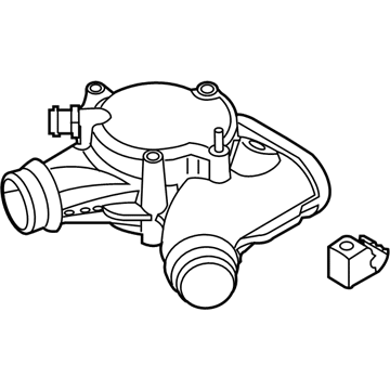 BMW M3 Thermostat Housing - 11537838480