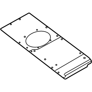 BMW 65108235278 Mounting Plate Right