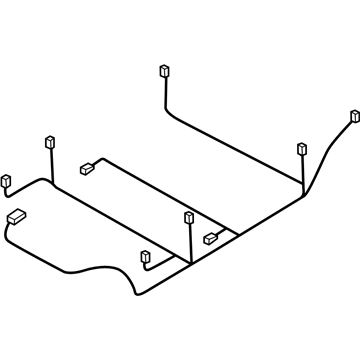 BMW 61126905846 Audio Wiring Harness Hifi